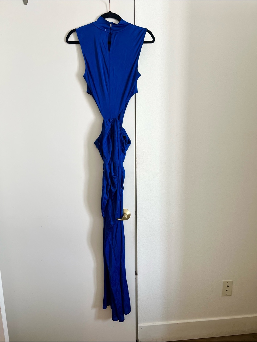 NWOT! NBD The Mohini Gown in Cobalt Blue - Picture 7 of 8
